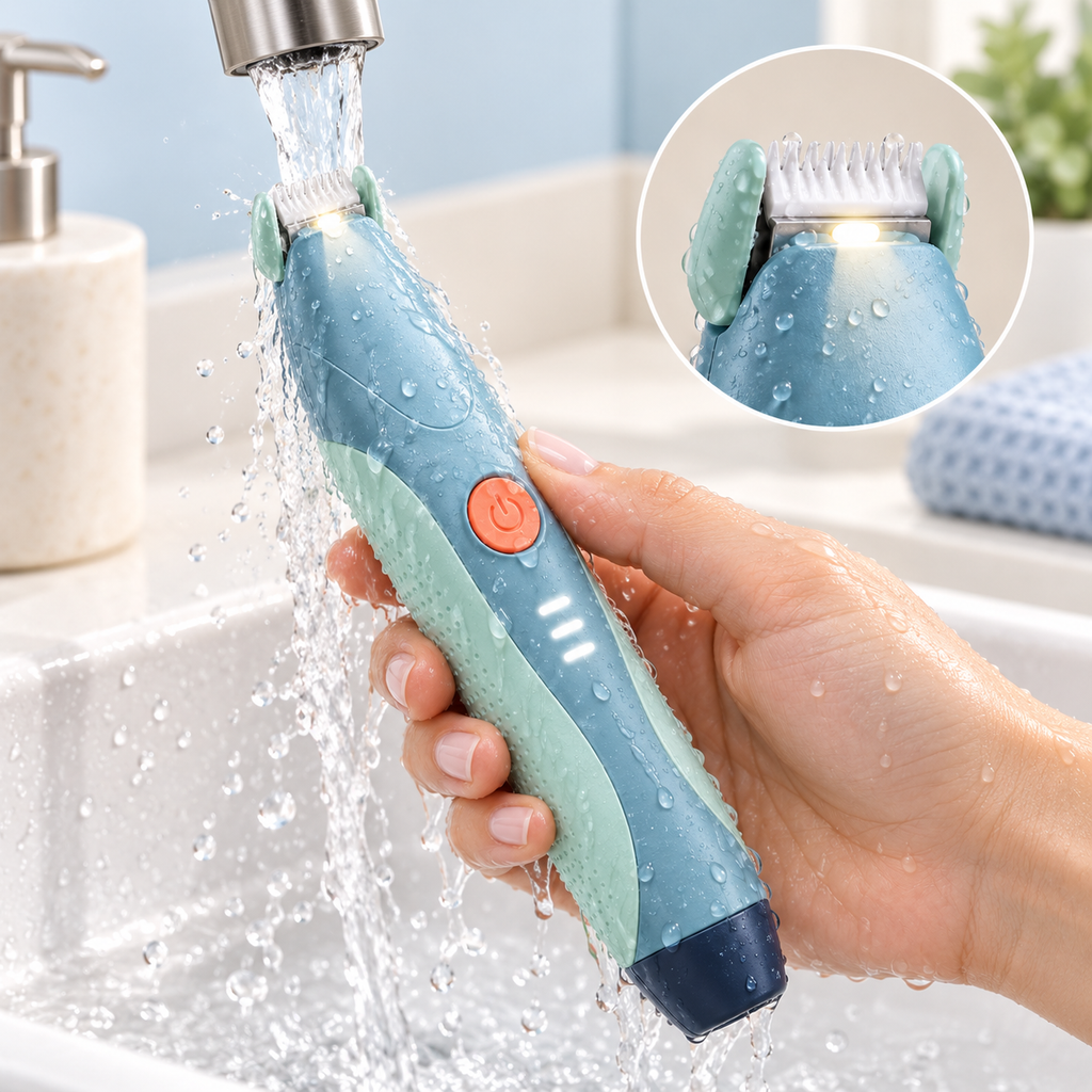 Pawmoriva® PawPerfect Quiet Precision Pet Trimmer 🐾✂️