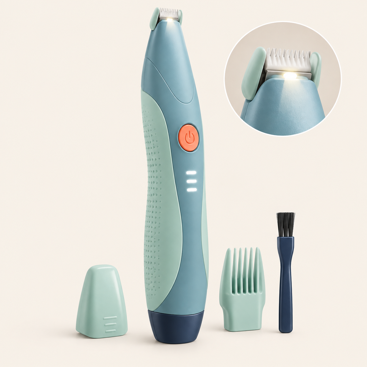 Pawmoriva® PawPerfect Quiet Precision Pet Trimmer 🐾✂️