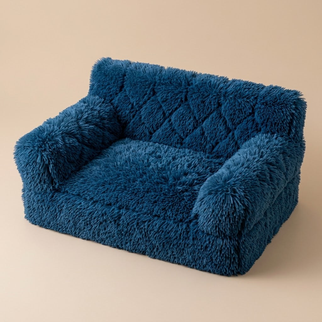 Pawmoriva® CozyHaven Plush Pet Sofa Bed 🛋️🐾