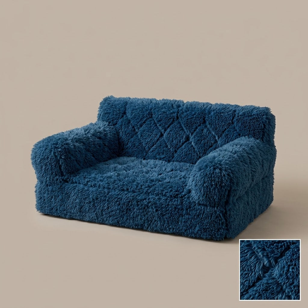 Pawmoriva® CozyHaven Plush Pet Sofa Bed 🛋️🐾