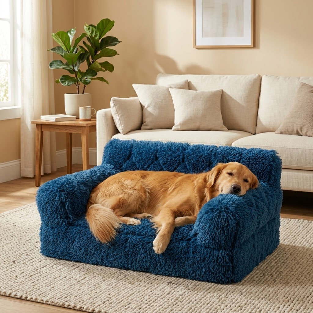 Pawmoriva® CozyHaven Plush Pet Sofa Bed 🛋️🐾