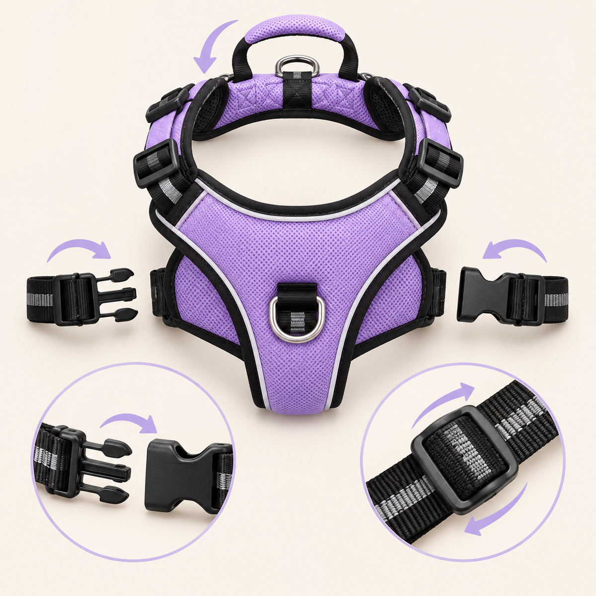 Pawmoriva® EasyWalk Pro No-Pull Dog Harness 🐾