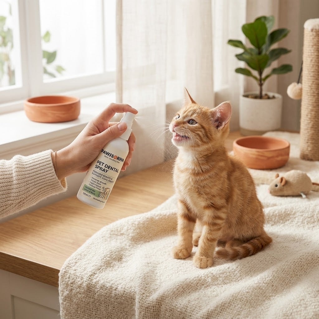 Pawmoriva® FreshPaws Daily Pet Dental Spray 🦷🐾