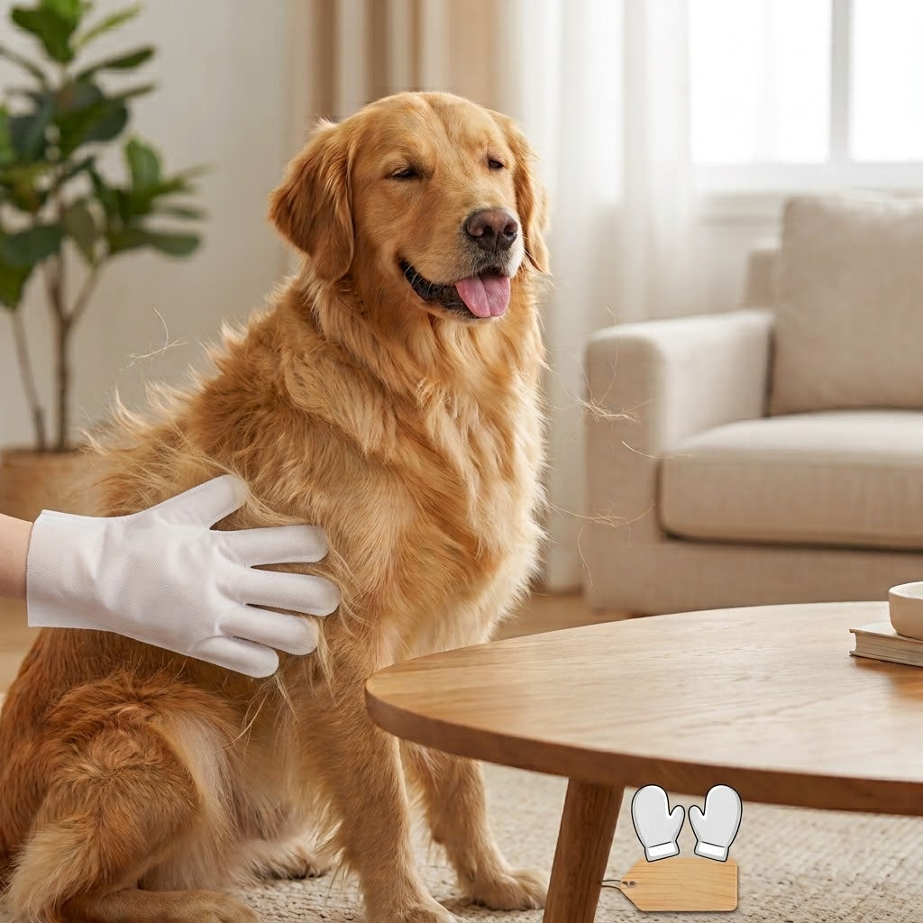 Pawmoriva® QuickFresh No-Rinse Grooming Gloves 🧤🐾